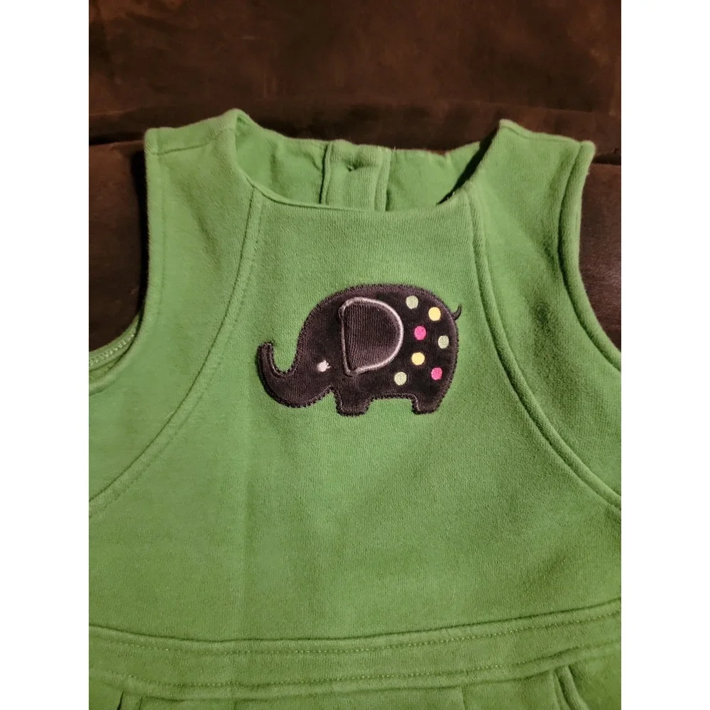 Gymboree‎ merry & bright elephant dress size 3t